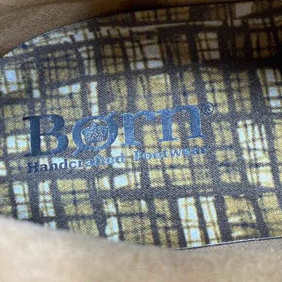 Born Women's Temple Brown Leather Distressed Ankle Boot Size US 9.5 - Picture 12 of 12